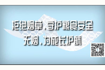 男人搞女人在线免费观看黄色网站大片拒绝烟草，守护粮食安全